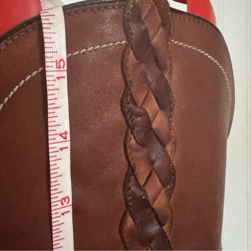 Golden Goose WISH STAR Cowboy Boots w Braided Accents *Handmade in Italy* - Picture 13 of 16